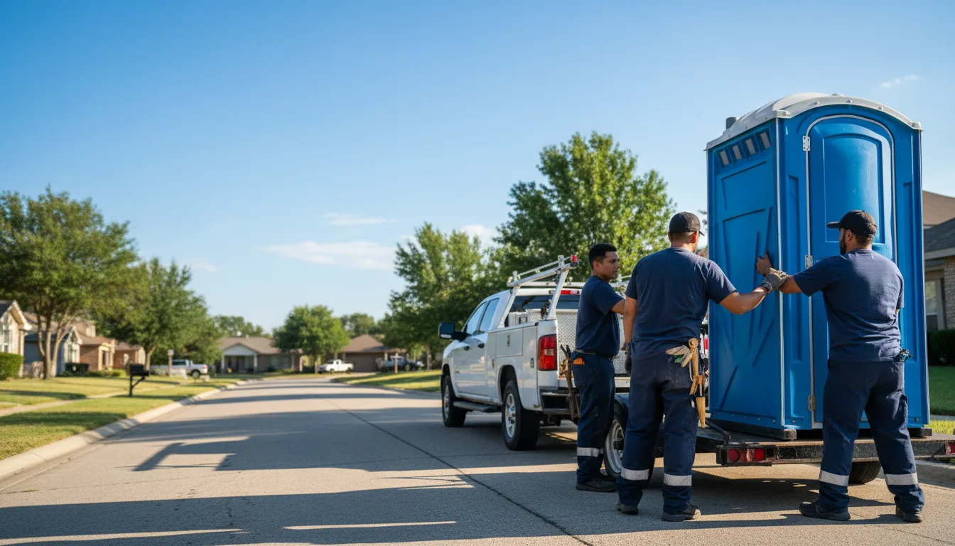Portable Toilet Rental in El Paso, IL near me